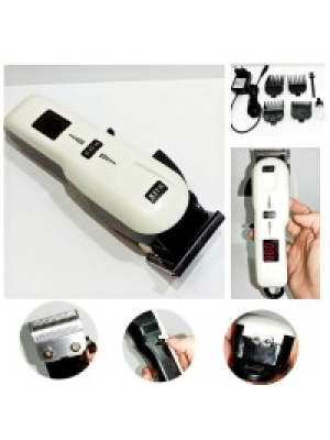 Dijital Göstergeli Profesyonel Kuaför Tipi Saç Sakal Traş Makinesi Dijitaltraş 9800