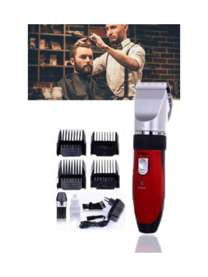 Çift Bataryalı Saç Sakal Kesme Traş Makinası Seti