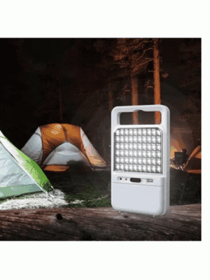 120 Ledli Işıldak Taşınabilir Kamp Feneri Telefon Şarj Edilebilir 10 Saat Kullanımlı Akülü1120