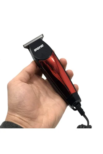 BY ADM Kablolu Yeni Teknoloji T Tipi Bıçaklı Tıraş Makinesi IP6188 Saç Sakal 3 Taraklı Traş